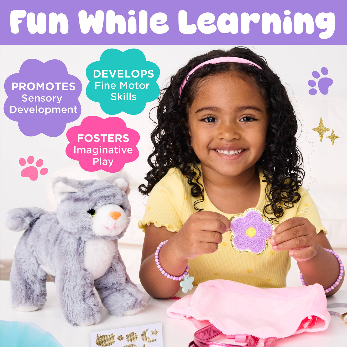 Decorate a Cuddly Kitten Craft