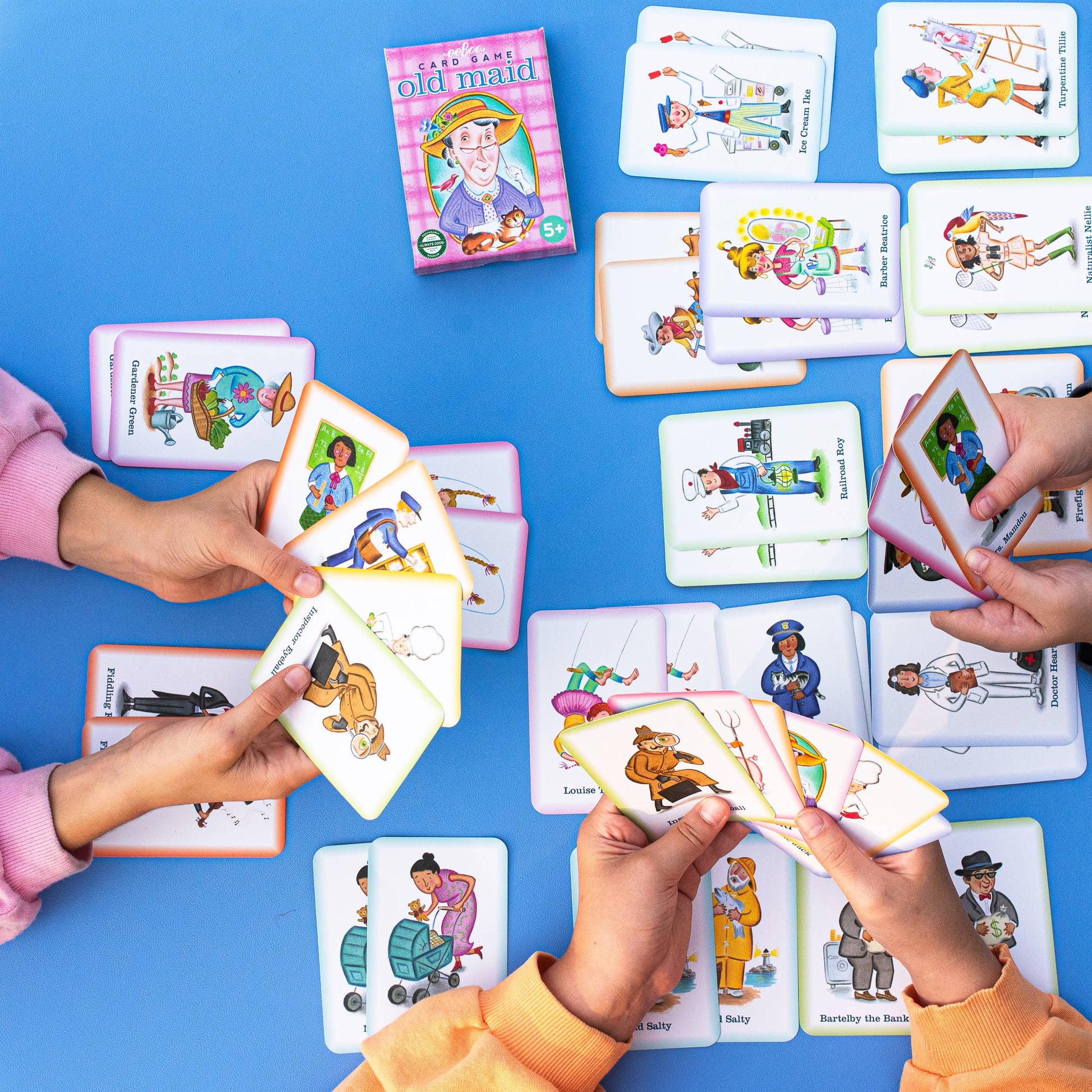 Old Maid Playing Cards