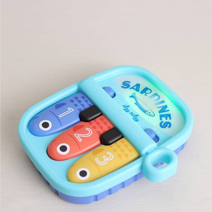 Bitzy Tunes Light-up Interactive Piano Toy | Sardines