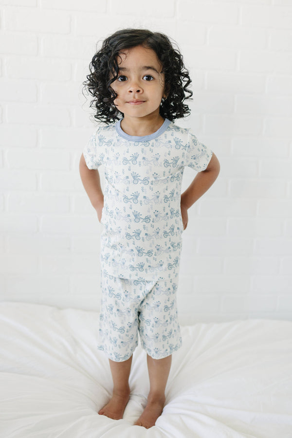 Pedal Around 2pc Bamboo Pajamas