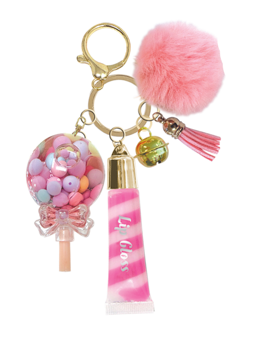 Lip Gloss with Keychain | Sweets