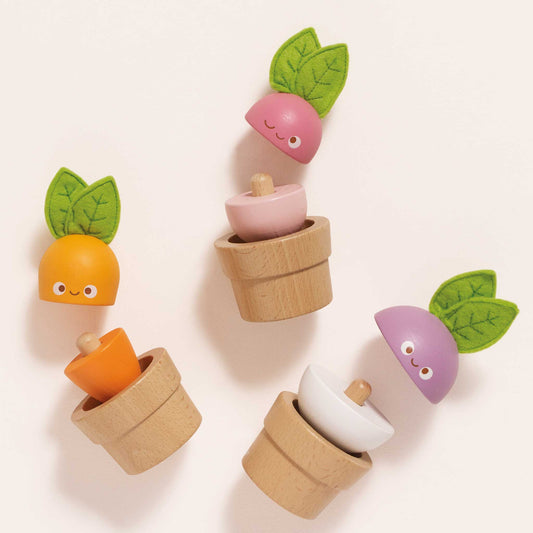 Stacking Wooden Veggies