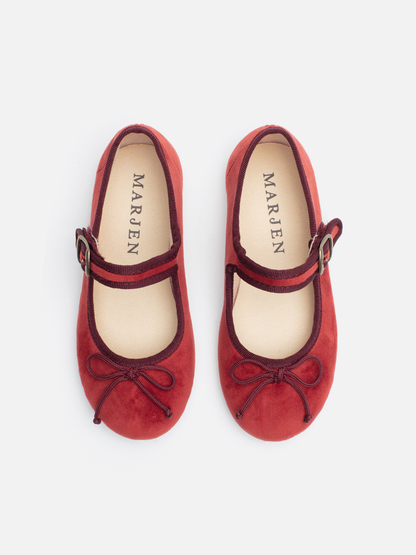 Elisa Ballet Flat | Burgundy