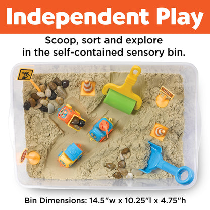 Sensory Bin | Construction Zone Activity