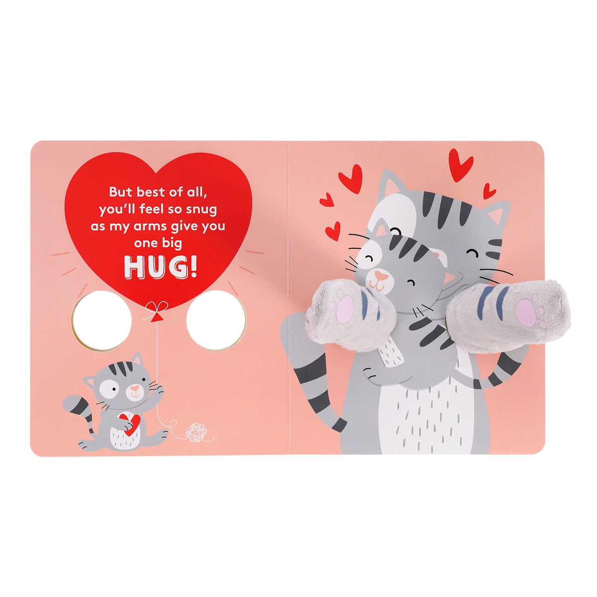 Hug Me Little Kitten: Finger Puppet Book