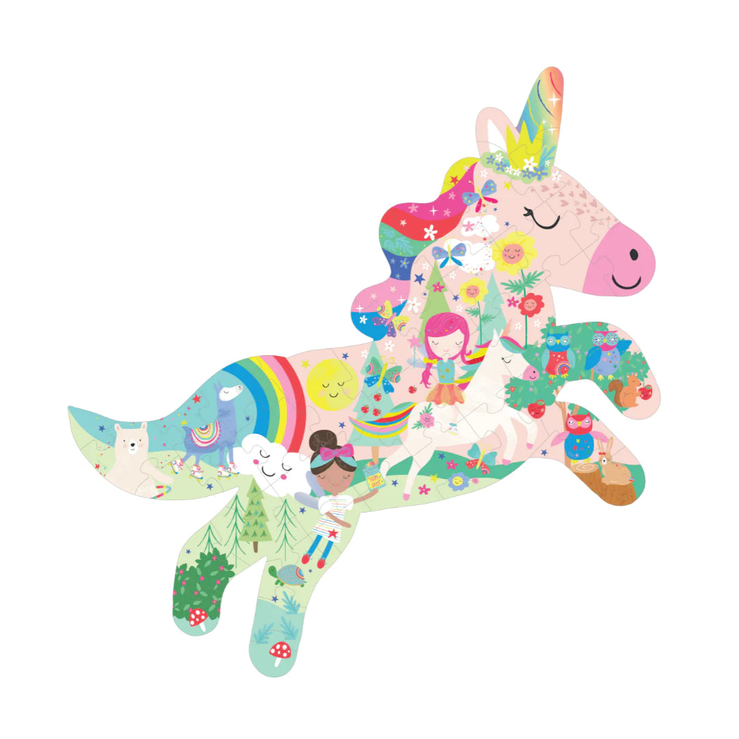 40 PC Puzzle | Rainbow Unicorn