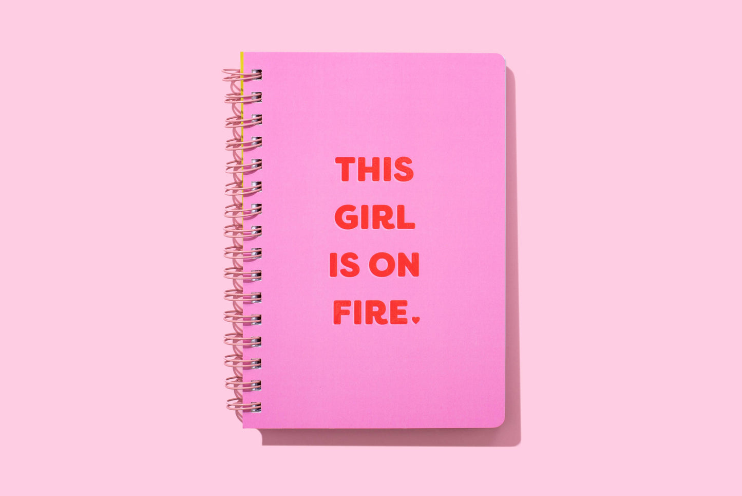 Spiral Notebook | "This Girl is on Fire"