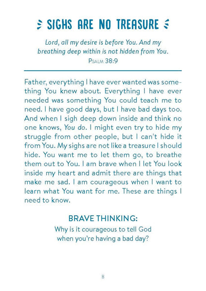 3-Minute Prayers for Brave Boys