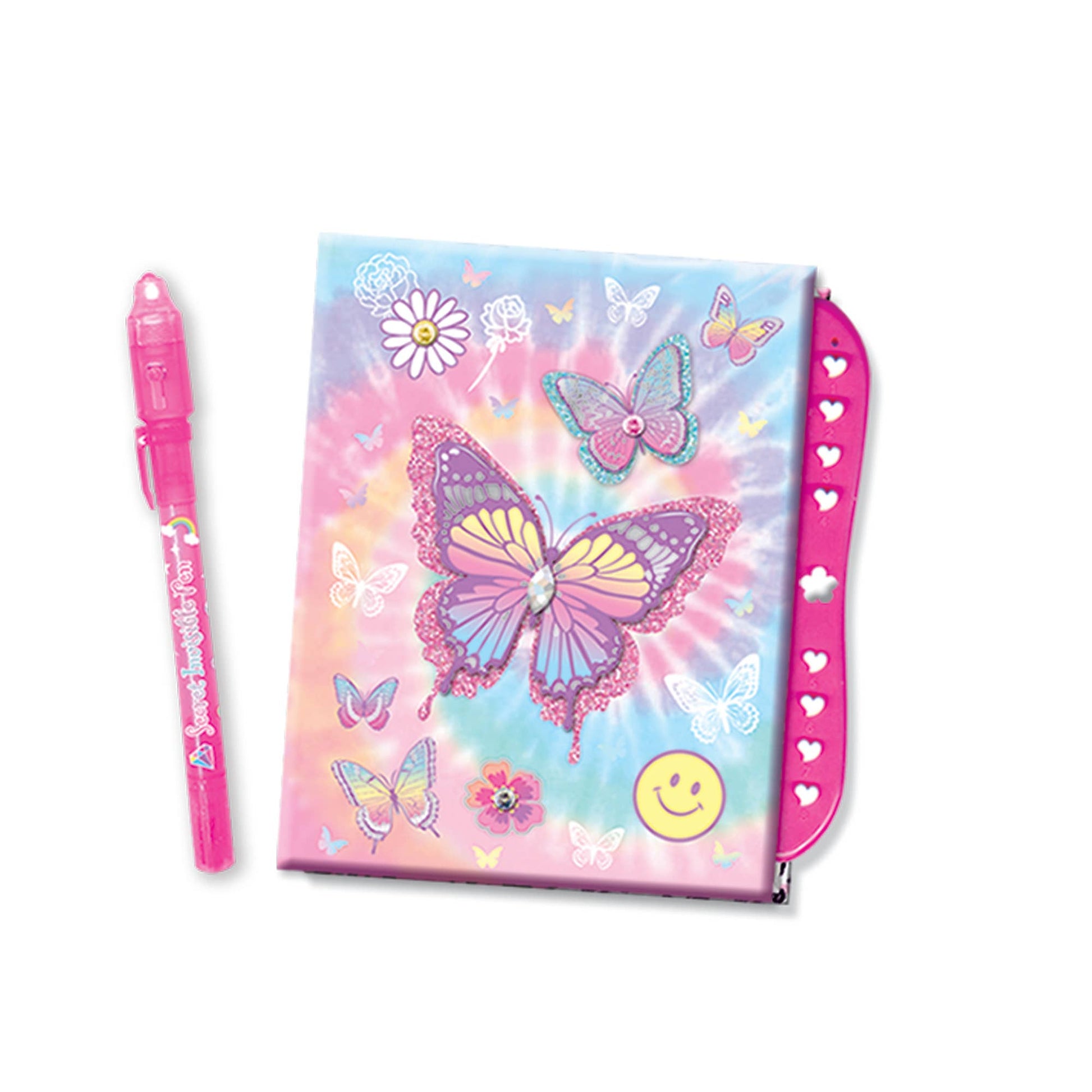 Secret Message, Tie Dye Butterfly