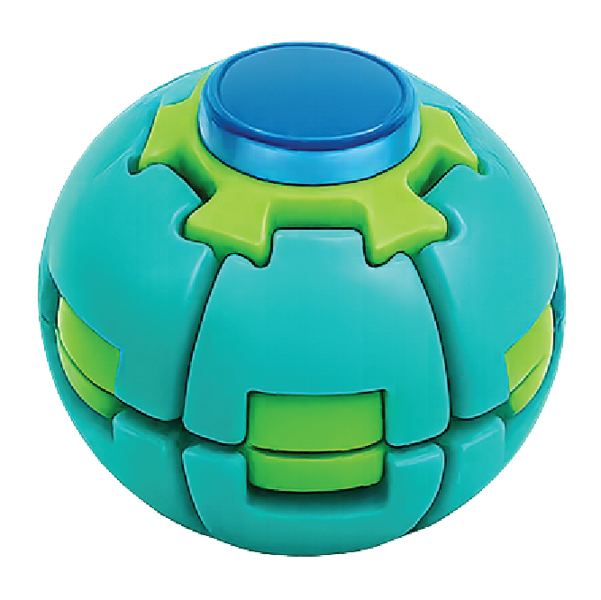 Power Spin Squeeze Fidget Ball | Assorted