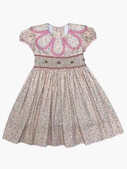 Cameron Smocked Petal Dress