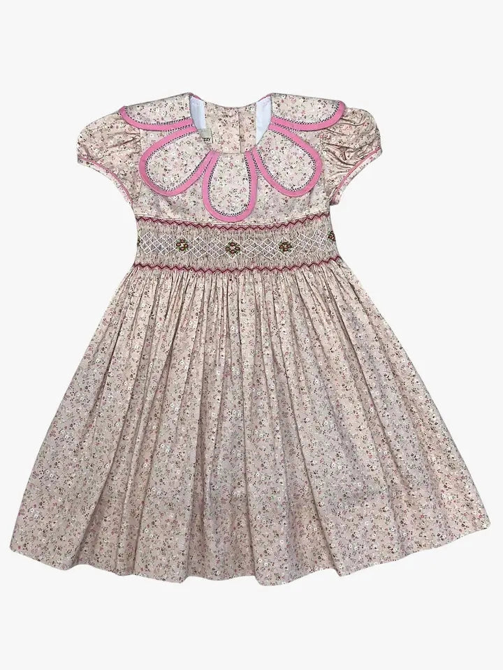 Cameron Smocked Petal Dress