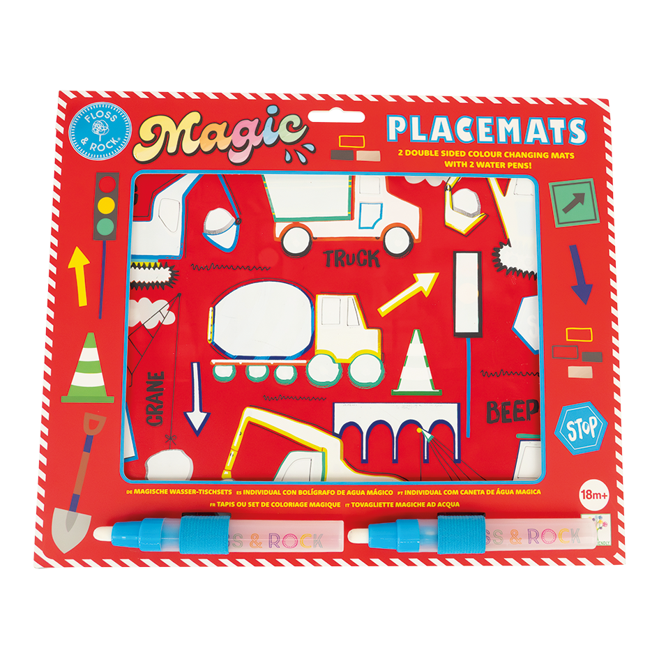 Magic Water Placemats | Construction