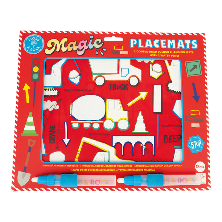 Magic Water Placemats | Construction