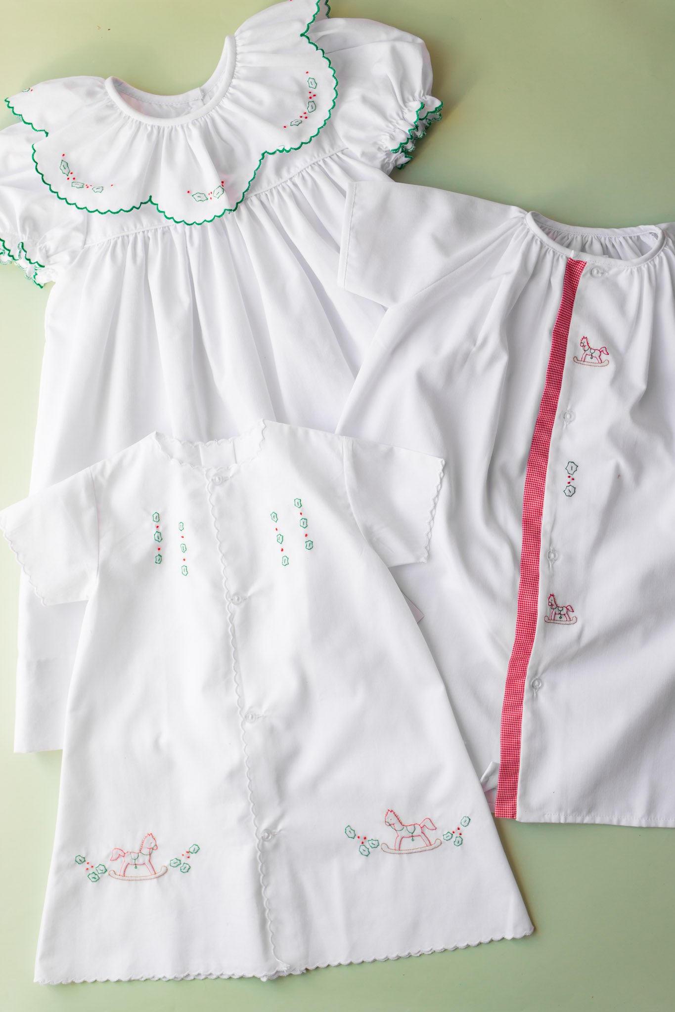 Day Gown, Christmas Horse