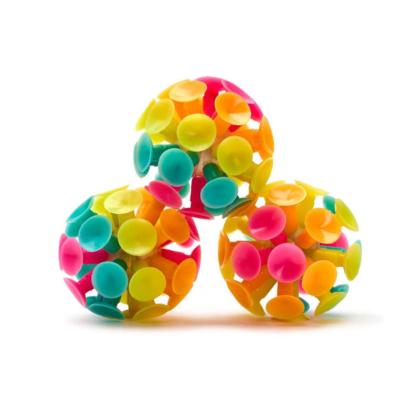 Rainbow Light Up Suction Ball