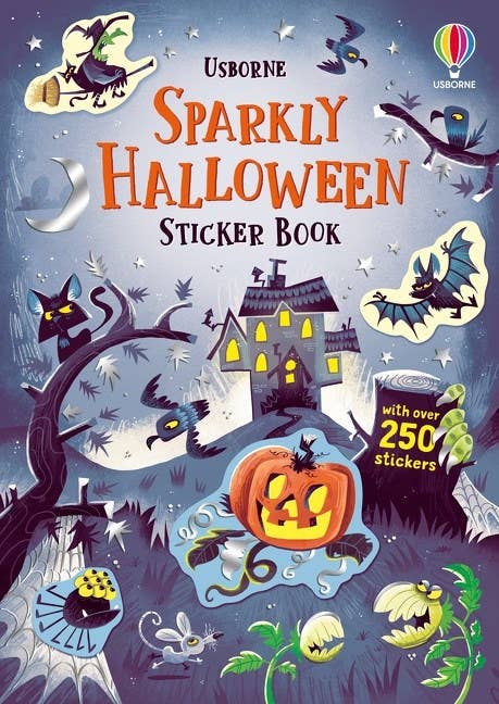 Sparkly Halloween Sticker Book | Usborne