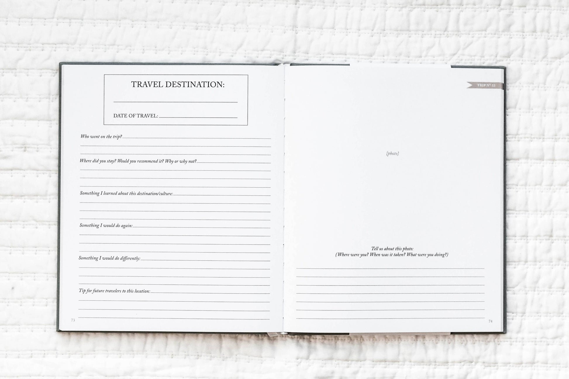 Travel Journal | Sage Green