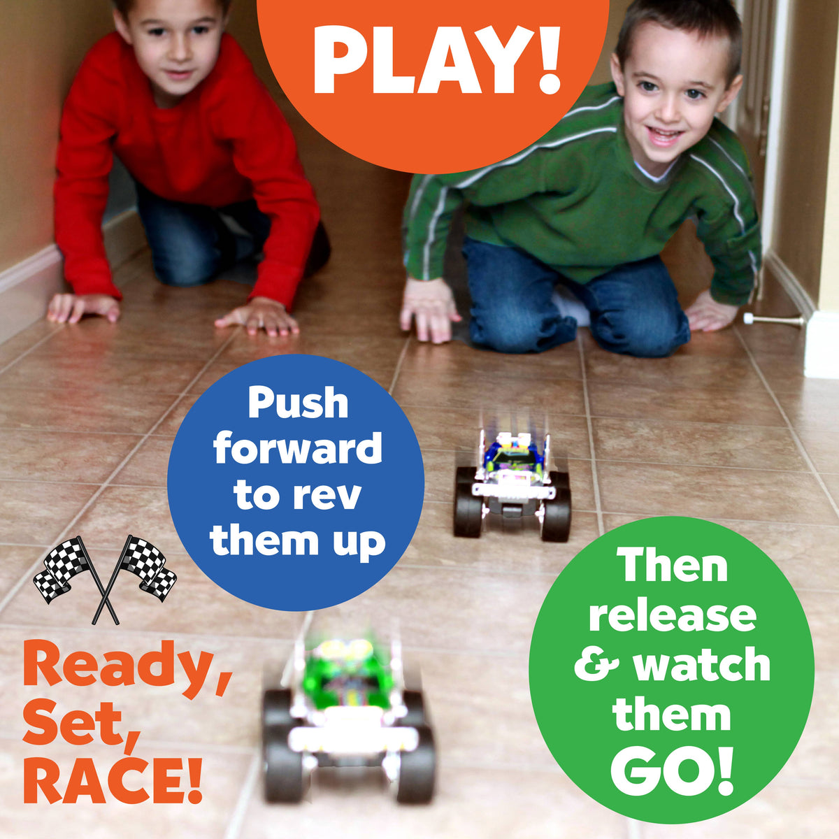 Decorate 2 Monster Trucks | Craft Kit for Kids