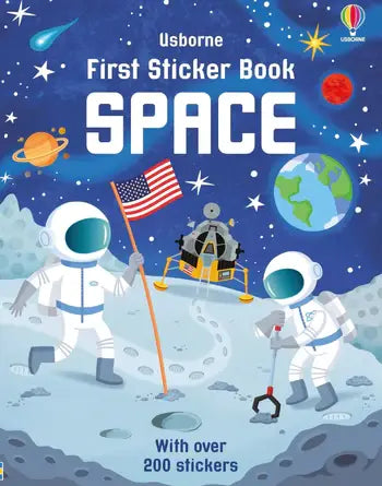 First Sticker Book Space | Usborne