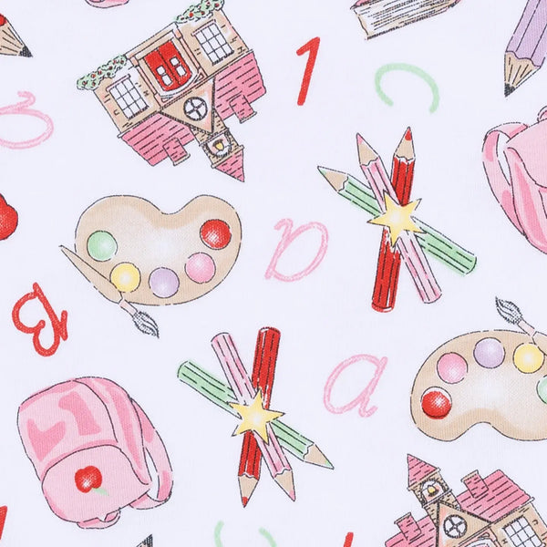School Day Sweetness Long PJs | Pink