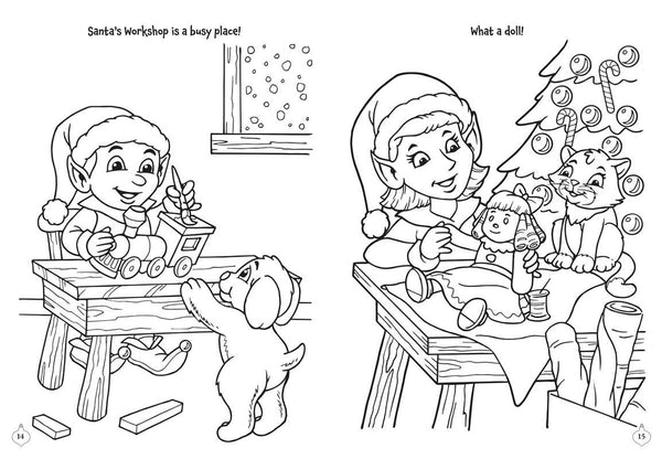 Merry & Bright! Christmas Coloring