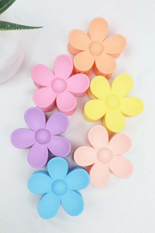 Daisy Matte Hair Claw | Assorted