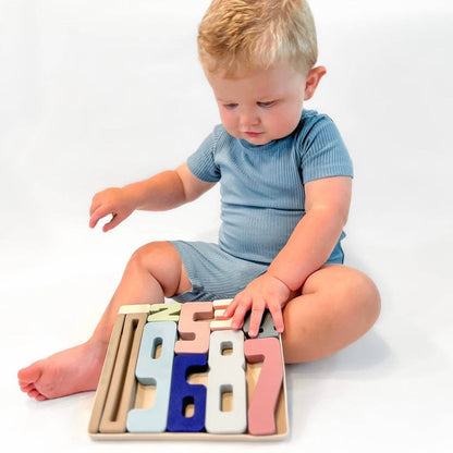 Wyatt Number Stacking Blocks