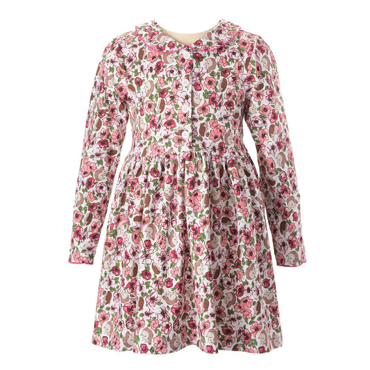 Woodland Floral Jersey Dress