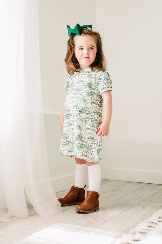 Autumn Toile Dress