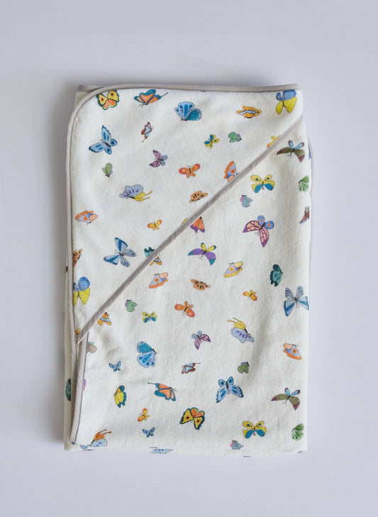 Madame Butterfly Hooded Bath Towel | Madame Butterfly