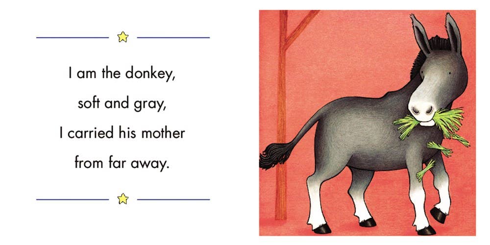 Christmas in the Manger | Padded Board Book