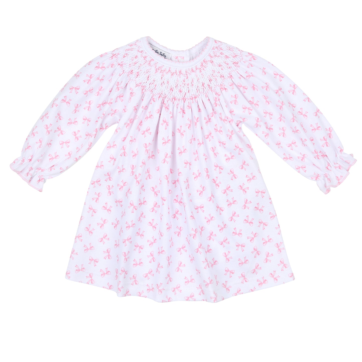 Baby Bows Bishop Printed Dress Set