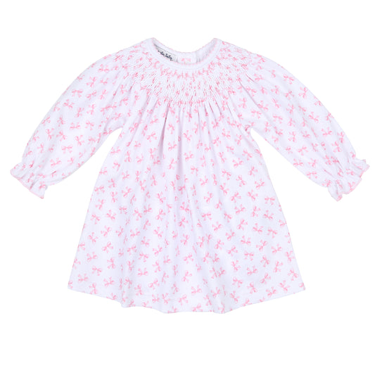 Baby Bows Bishop Printed Dress Set