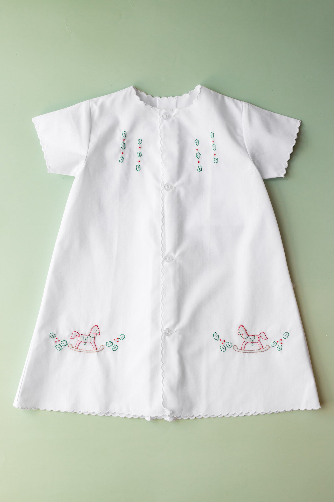 Day Gown, Christmas Horse