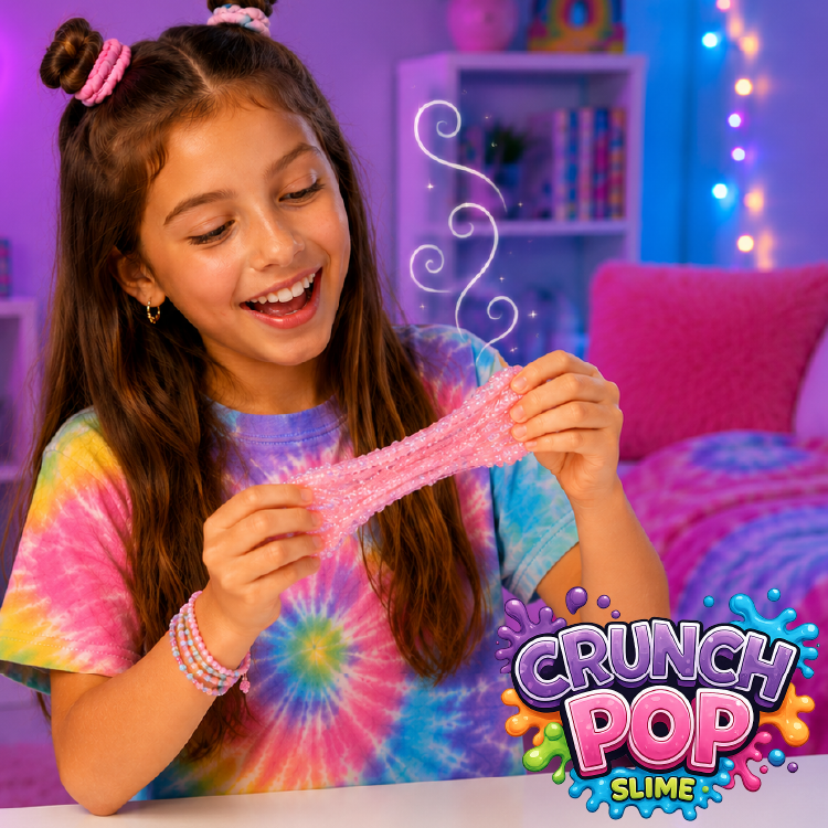 Fun Doh Crunch Pop Color Sensory Squishy Slime | Assorted