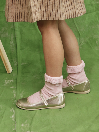 Mila Ballet Flat | Gold
