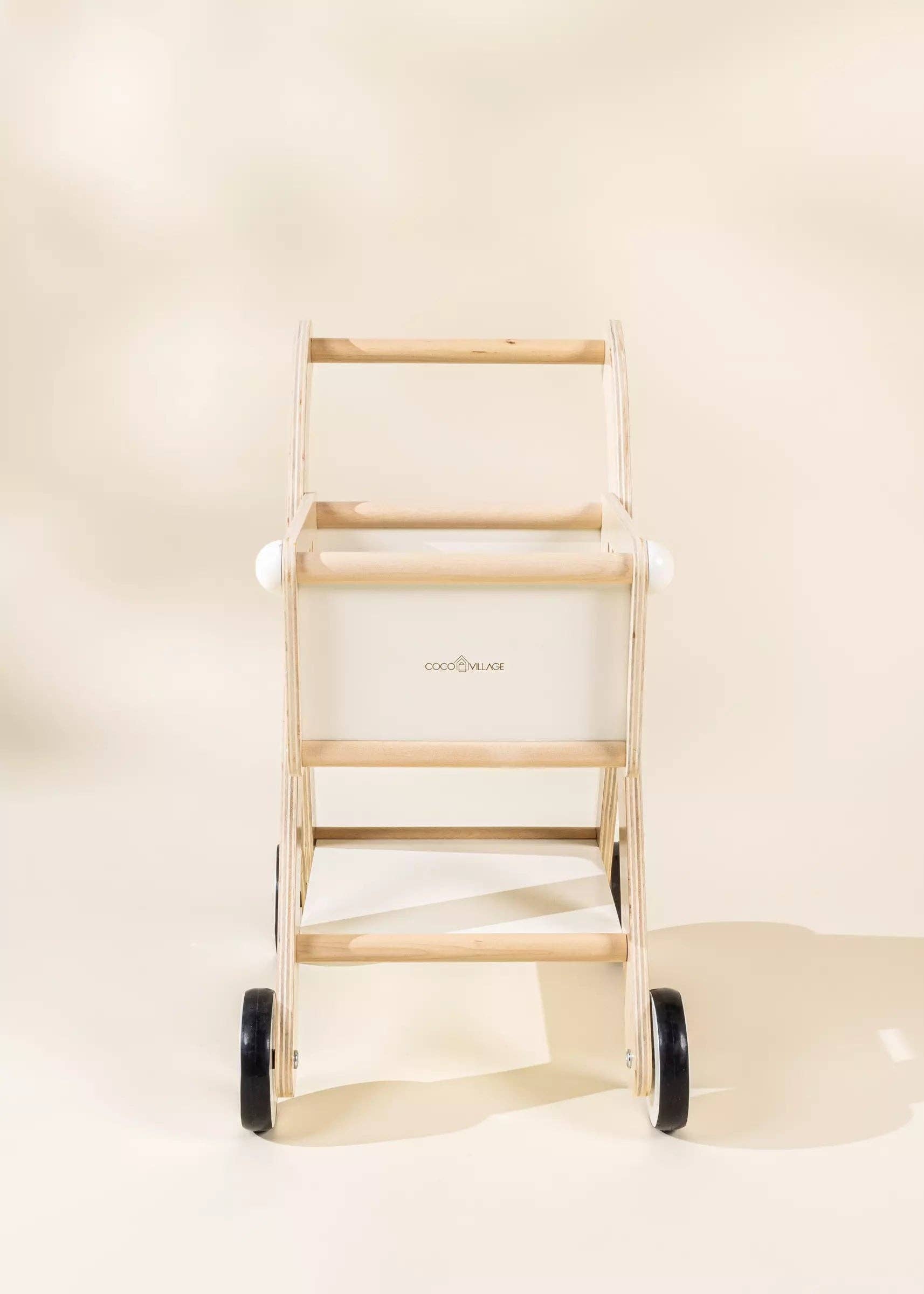 Wooden Shopping Cart | Foam