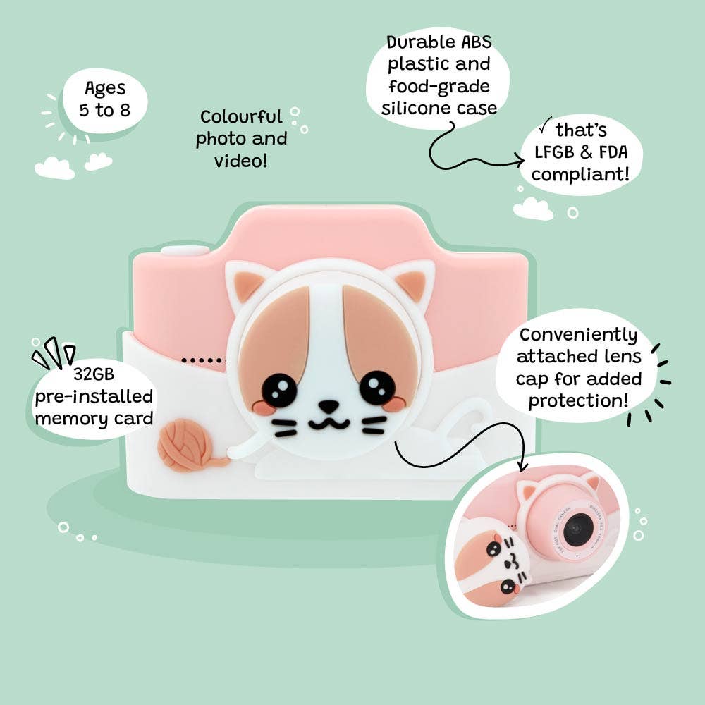 Meowie the Cat | Kids Digital Camera