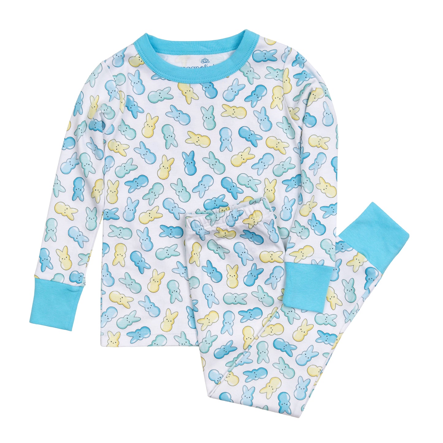 Peep-Tastic! Long Pajama Set | Blue