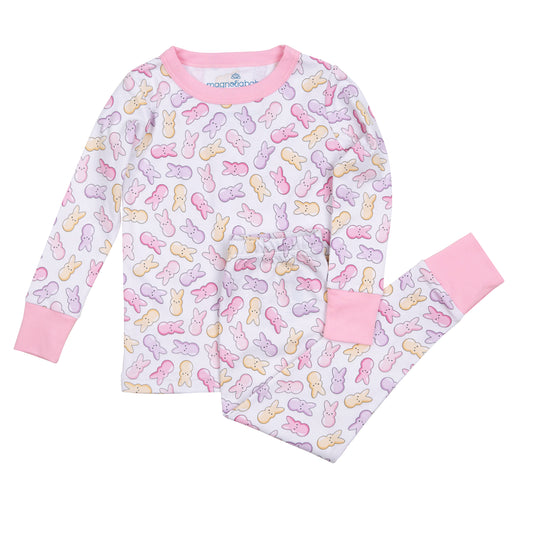 Peep-Tastic! Long Pajama Set | Pink