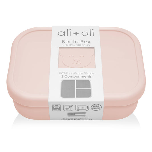 Leakproof Silicone Bento Box | Blush