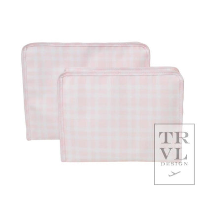 Roadie Medium | Pimlico Plaid Pink