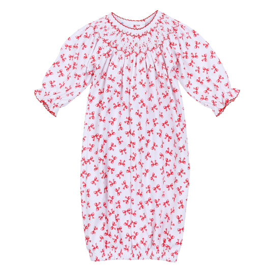 Scarlett Bows Bishop Gathered Gown