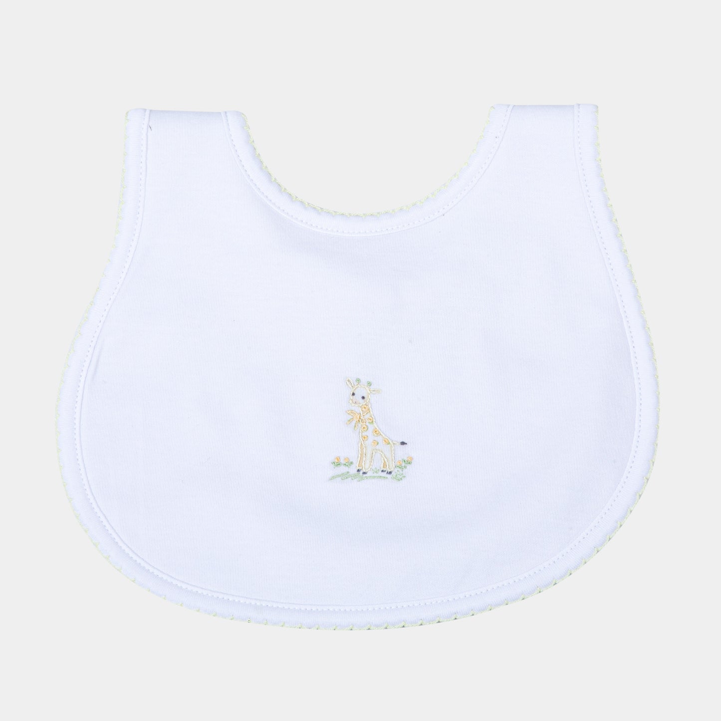 Vintage Giraffe Bib | Yellow