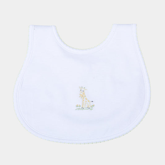 Vintage Giraffe Bib | Yellow