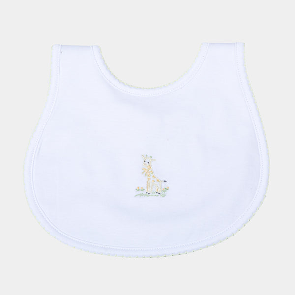 Vintage Giraffe Bib | Yellow