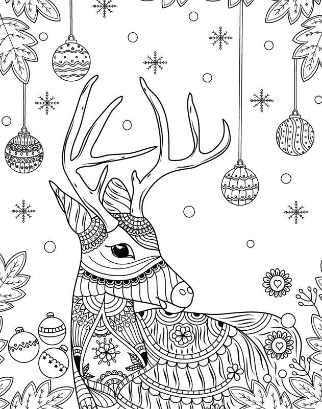 Wonderful Christmas: Coloring Book