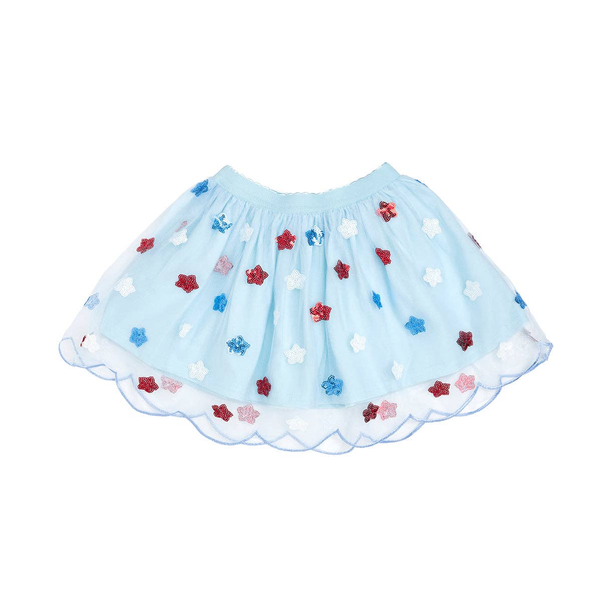 USA Sequin Stars Tutu - Fourth of July - Kids Clothing