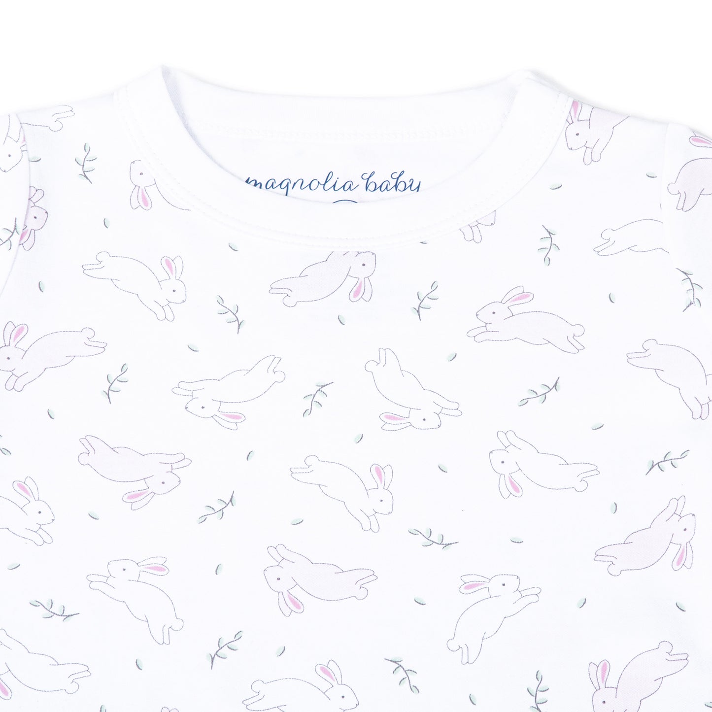 Bunny Hop Long Sleeve Pajama Set | Pink